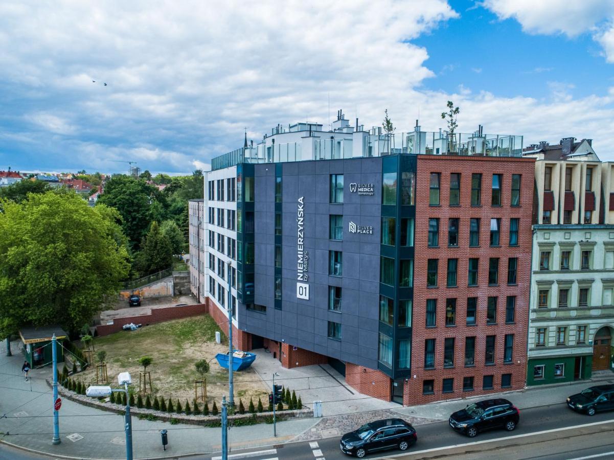 Apartamenty Silver Place Stettino Esterno foto